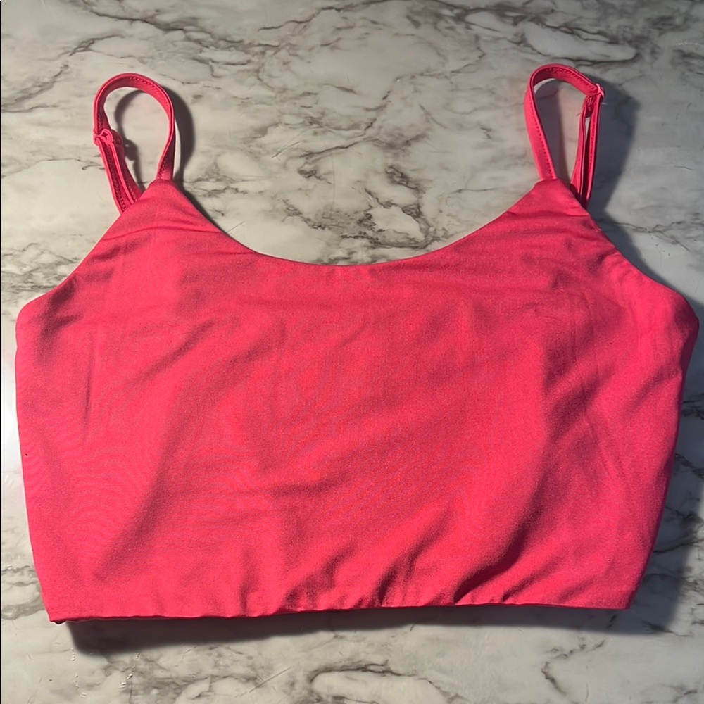 superdown Hot Pink Crop Top